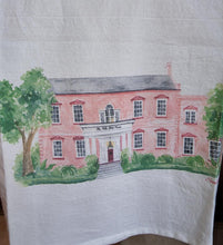 Load image into Gallery viewer, Watercolor Tea Towel